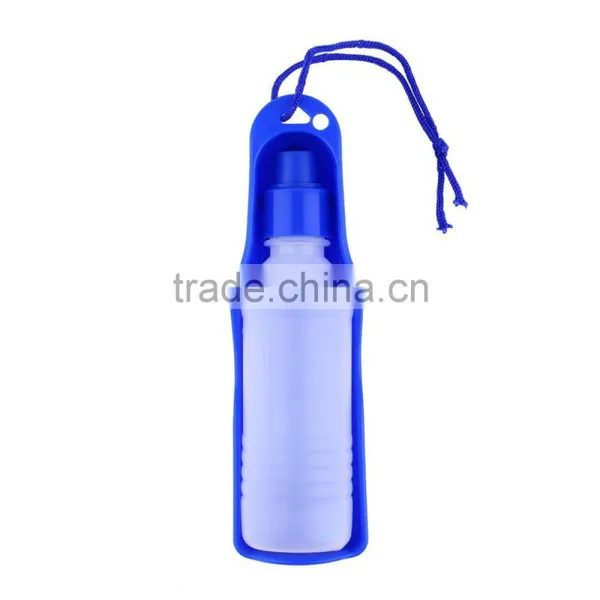 250ML 500ML Outdoor Portable Pet Dog Water Bottles Foldable Tank Drinking Design Travelling Bowl Feeding Dispenser photo-4