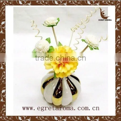 EA3-1354 2015 New Style Fashion Decorative Glass Bottle Reed Diffuser Aroma Flower Diffuser photo-3