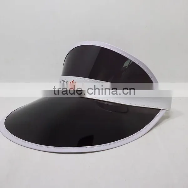 Hot Sale Fashion Transparent Colors PVC Hat For Unisex Sun Hat photo-3