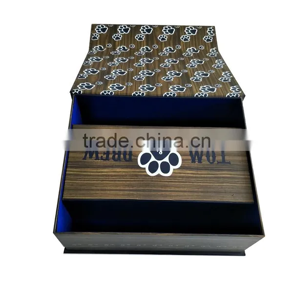 Custom Size Fancy Magnet Closure Book Shape Shoes Box