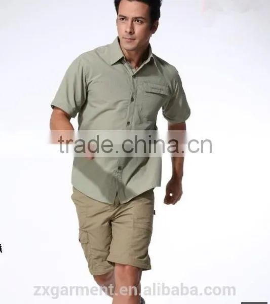 ZX UV Outdoor Protection Fabric Cheap Long Sleeve Fishing Usage uv Wholesale Fishing Shirts photo-2