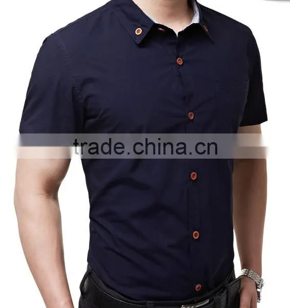Cheap Items to Sell Slim Fit Thin Shirt 2015 New Products Button Down Shirt Manufacturer photo-3