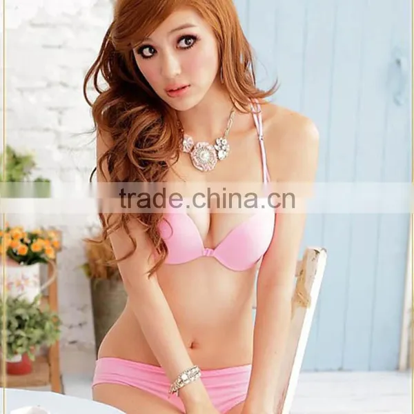 Sexy Hot Girls Panti and Cross Back Bra Sets Photos photo-3