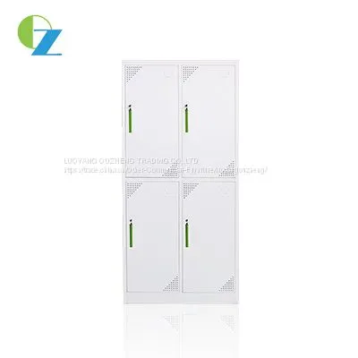 ​4 Door Steel Storage Lockers and Cabinets/cloth Wardrobe