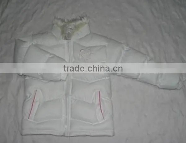 Girls' Padding Jacket In Stock photo-6