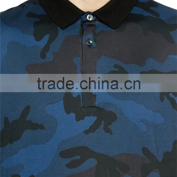 Wholesale Army Polo Colorful Camo Polo Shirt Polo Shirts Made in China photo-4