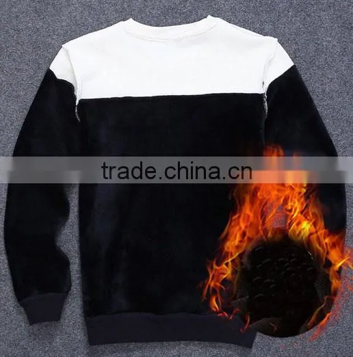 2017 Jiangxi Wholesale Professional Good Quality Round Neck Sweatshirt for Mens Custom photo-3