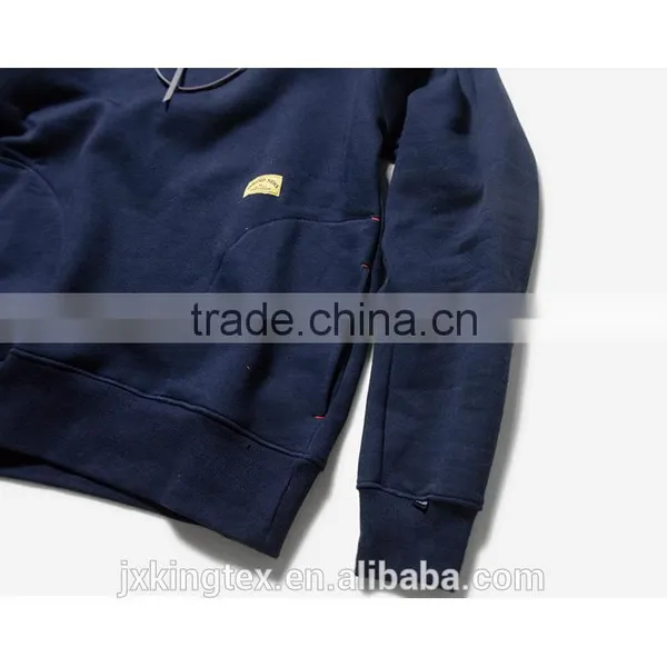 2018 Thick Material Hoodies for Men Solid Color Men Hoodies Contrast Hat Spring Casual Loose Hoodie Men Hooded Sweatshirt Sports photo-4