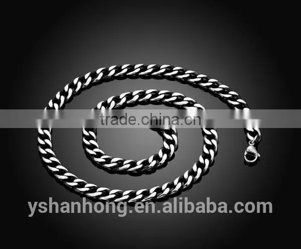 Do Not Fade Titanium Steel Man Necklace Restoring Ancient Ways photo-5