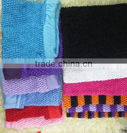12*10 INCH Baby Halloween Purple Lined Crochet Tube Tutu Tops Wholesale in Stock photo-2