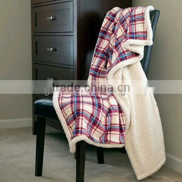 Top Selling Products Cross Crochet New Premium Gold Dots Fleece Blanket photo-2