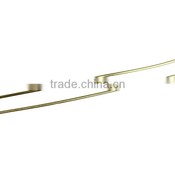 String Materials Round Gold Plated 0.4mm Copper Beading Wire Thread Cord photo-3