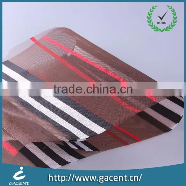 Plaid Nylon Mesh Fabric for Skin Care Set Mesh Bag photo-5