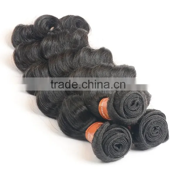 Loose Deep Wave Brazilian Human Hair Weaves Wavy Unprocessed Virgin Brazilian Hair Extensions photo-6