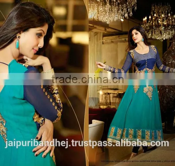 Designer Indian Wedding Traditional Salwar Kameez Bollywood Anarkali Suit Dress