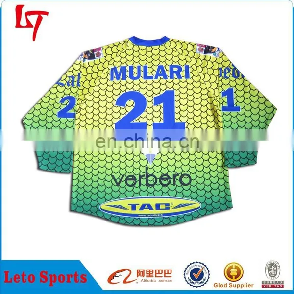 Ice Hockey Team Jersey& Custom Sublimation Hockey Jersey& All Age Group Hockey Jersey