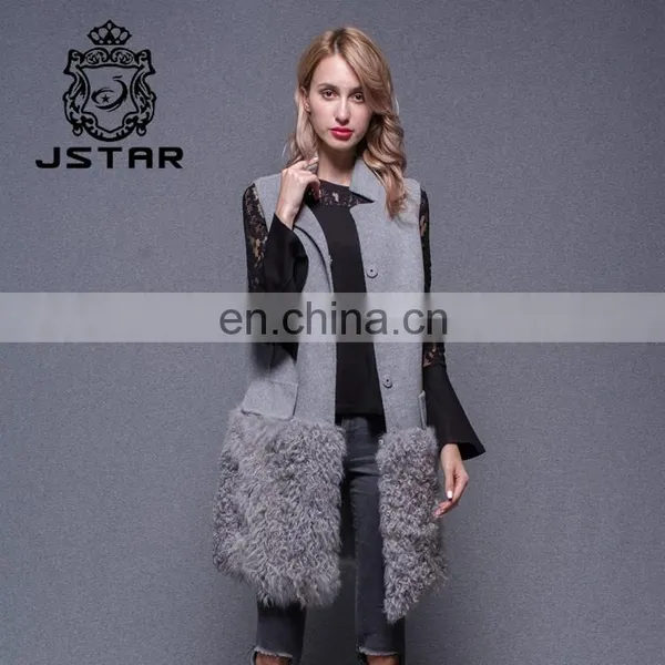 Young Ladies Fashion 100% Wool Cashmere Coats photo-2
