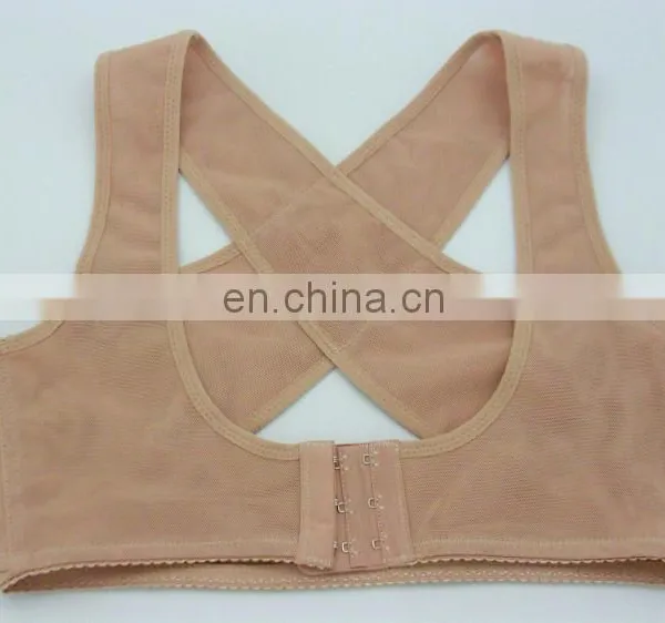 Breast up Chest Support Belt Band Posture Corrector Brace Body Shaping Bra Belt Underwear photo-6