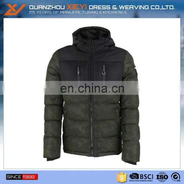 Men's OEM High Quality Winter Jacket , Man Jacket Winter 2016 With Hood