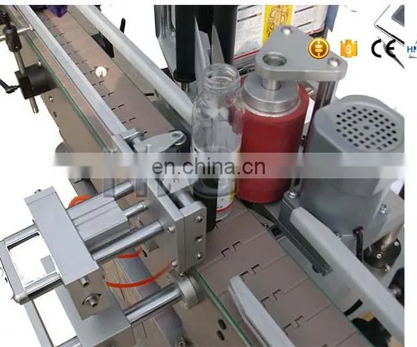 Omron Magic Eye Automatic Round Bottle Sticker Labeling Machine Servo Motor Fix-point Labeling photo-4