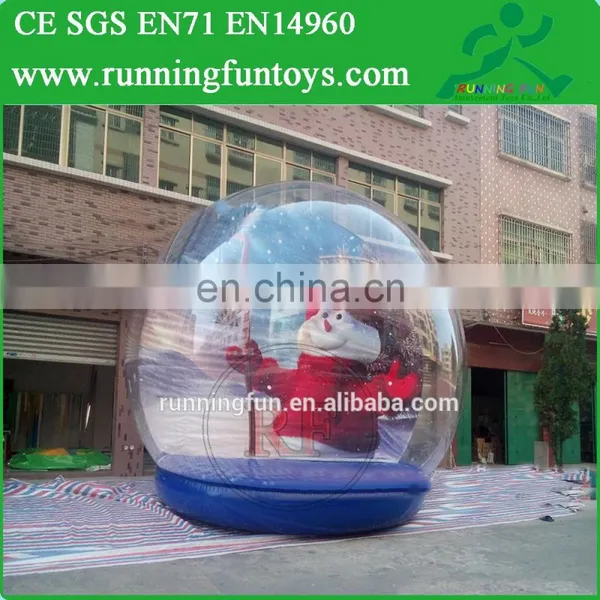 Cheap Large Inflatable Snow Globe, Photo Snow Globe Xmas Decorations photo-2