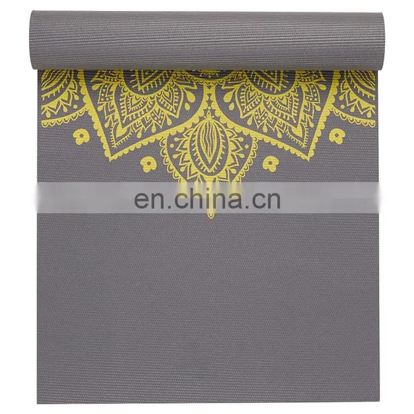 Wholesale Exercise Folding Anti Slip Rubber Floating Gym Printed Gymnastics Mats photo-2