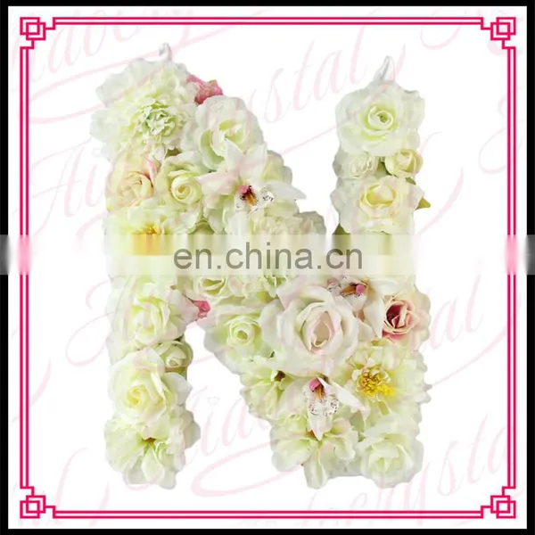 Aidocrystal Home Decoration Silk Orchid Rose Bouquets Letter Wedding Green Artifical Flowers Decor photo-3