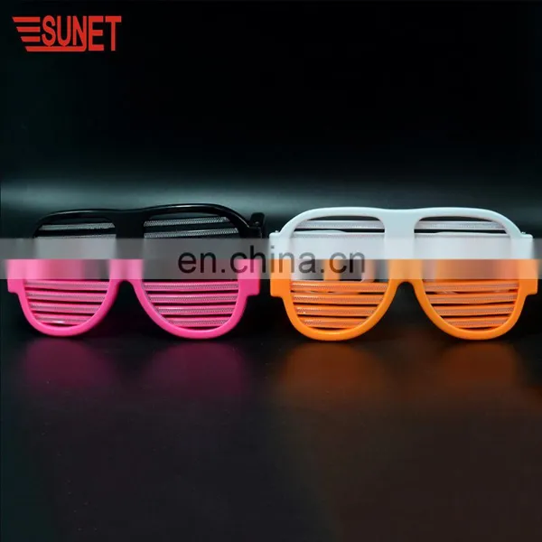 Hot Sale New Product New Design Sound Activated LED Glasses Color Customized New Style photo-2