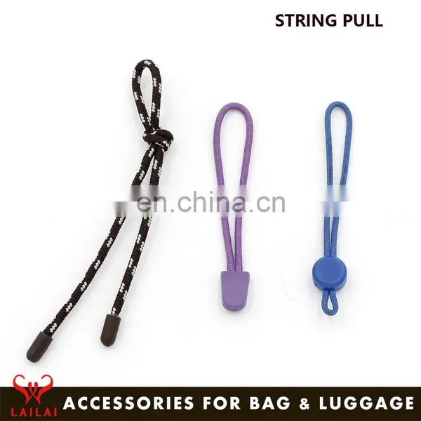 Factory Prices Garment Accessories Custom Rope Plastic Pvc Zipper Puller photo-5
