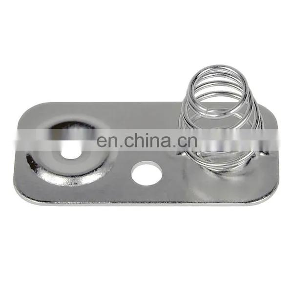 Remote control nickel plate spring metal aa battery contact