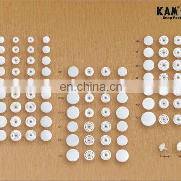 Best Seller Top Quality Colorful Custom KAM Plastic Black Snap Press Button photo-2
