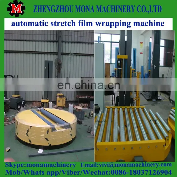 Factory Offer Turntable Stretch Film Pallet Wrappingmachine Vertical photo-3