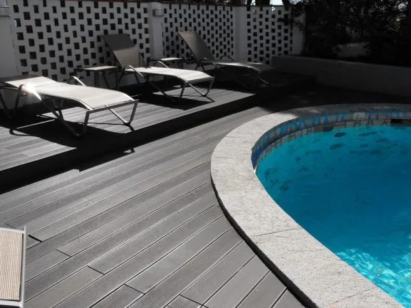 Durable Waterproof Wood Plastic Composite WPC Decking Board photo-5