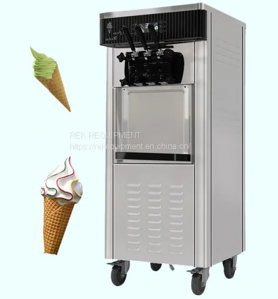 Commercial Floor Style Frozen Yogurt Soft Ice Cream Machine Whatapp/wechat 008613824555378 photo-2