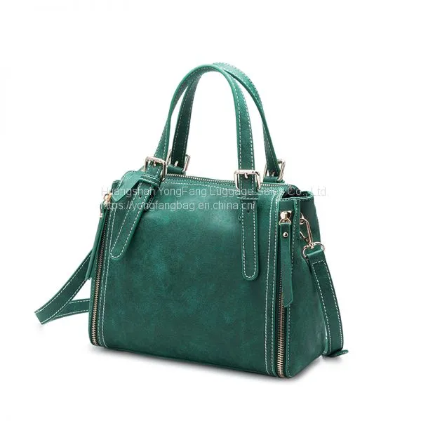 Women Handbags Leather Tote Shoulder Bags Satchel Zipper Cross Body Top Handle photo-2