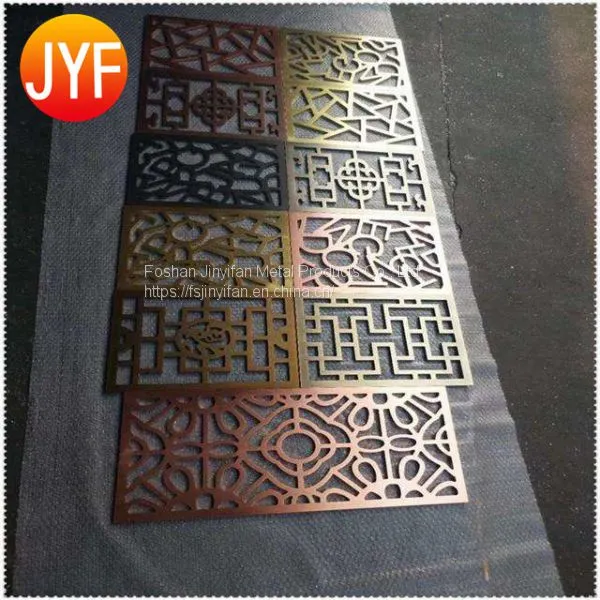 China Manufactory 304 316 Stainless Steel Decorative Dubai Room Divider Screen for Hotel Lobby
