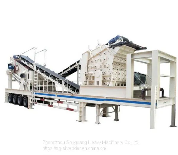Zhengzhou Stone Ballast Portable Mobile Aggregates Impact Crushing Plant photo-2