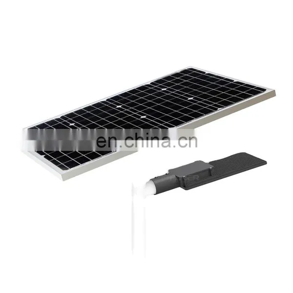 2020 New Design Solar Street Light High Power Street Solar Light With Solar Panel CE 100w Outdoor Led Street Light BIS CB SASO photo-2