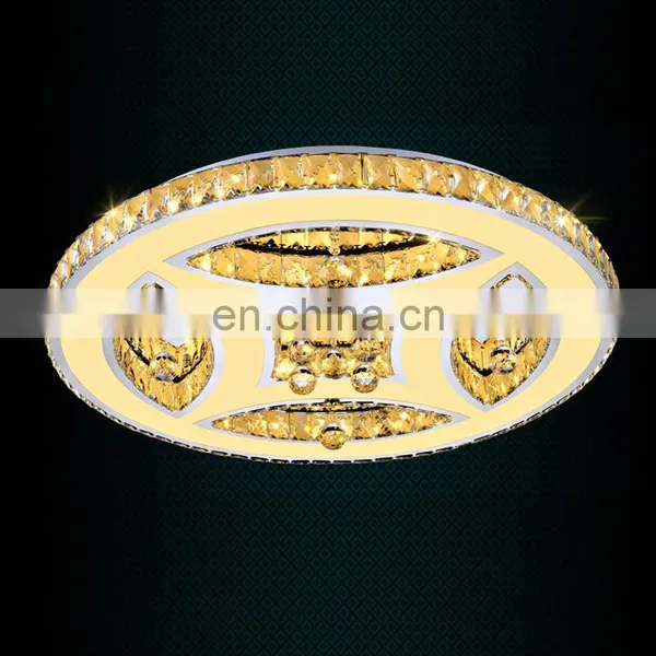 Led Ceiling Lamp Fashion Crystal Ceiling Lamp Stainless Steel Creative Led Lightings photo-2