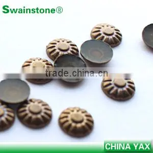 3mm 4mm 5mm-12mm Hofix Studs,5mm Copper Hot Fix,hotfix Copper 5mm for Garment Bags Nail Art Decoration photo-3