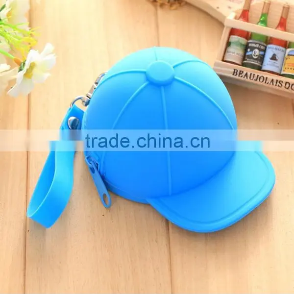Hotest Design Silicone Rubber Mini Cap Coin Purse Trend Women Coin Handbag Purse Supplier's Choice photo-3