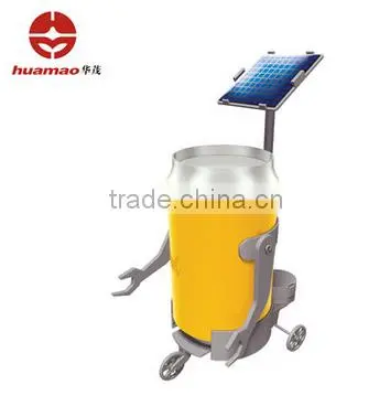 Solar "Can" Motor Robot