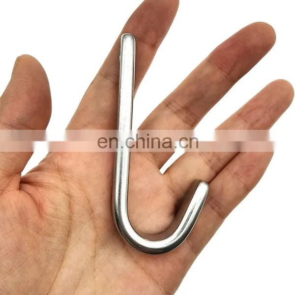 Stainless Steel Rope Hook , Flat J Hook photo-5