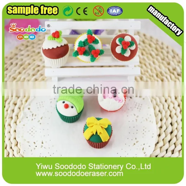 Fancy Kids Toy Christmas Erasers photo-5