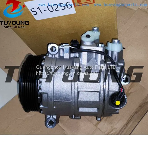 TUYOUNG DENSO 7SEU17C Auto A/c Compressor for MERCEDES BENZ C180 2.2 Diesel 2010 - 2014 51-0256 447180-4757