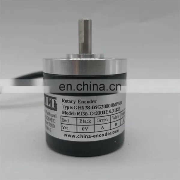 RI36-O/2000ER.31KB 2000ppr 6mm Shaft 5-26V Encoder photo-2