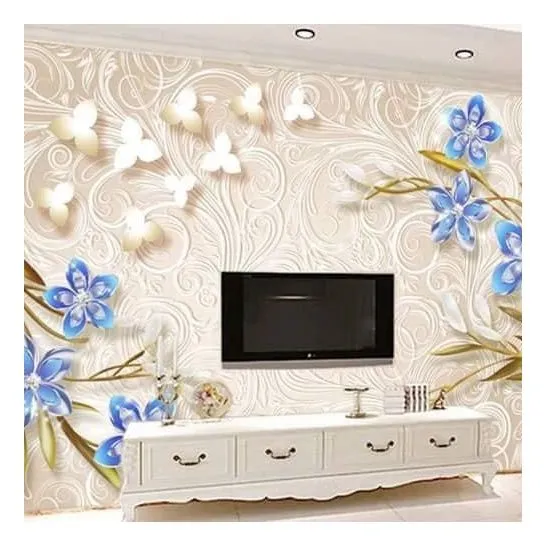Deco Mural Flower Printer 16D 3D 5D 8D Modern Designs Wall Mural Decoration Drop Ship photo-2
