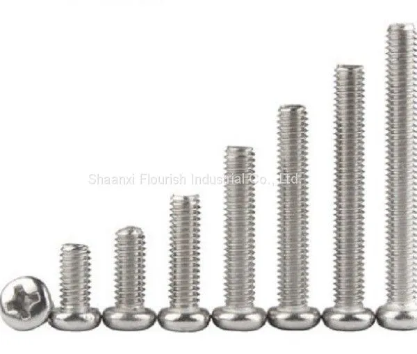 Fully Threaded Cross Recessed Screw Metal Building / Automobile Industry photo-3