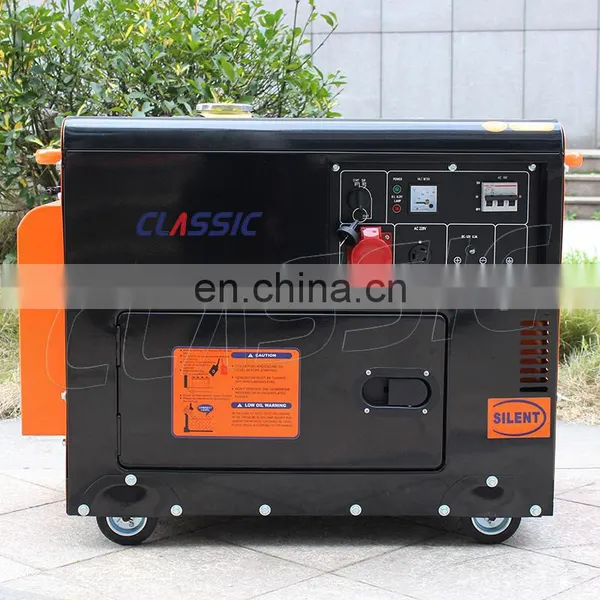 Bison China 400v 7Kw Diesel Generator Generators Electric 7.5 Kw Silent Generator photo-2