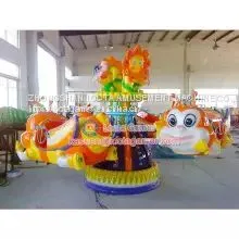 Zhongshan Tai Le Play Guangdong FRP Children's Machinery Class Small and Medium-sized Indoor and Outdoor Waterproof Hydraulic Pneumatic Lifting Rotating Small Aircraft Rotating Small Bee photo-3